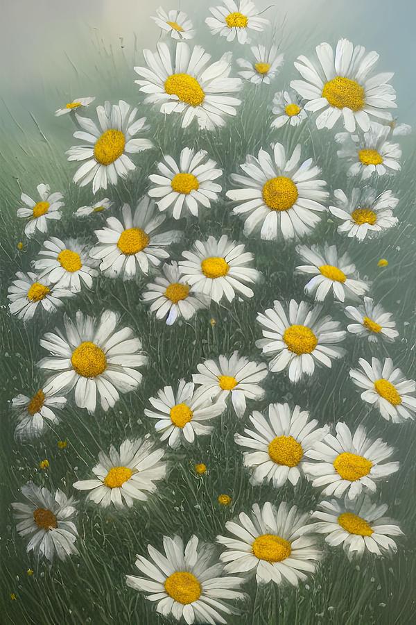 Everette Daisies III Digital Art by Sterling and Thorn Everette Daisies III Digital Art by Sterling and Thorn