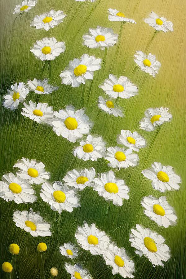 Everette Daisies IV Digital Art by Sterling and Thorn Everette Daisies IV Digital Art by Sterling and Thorn