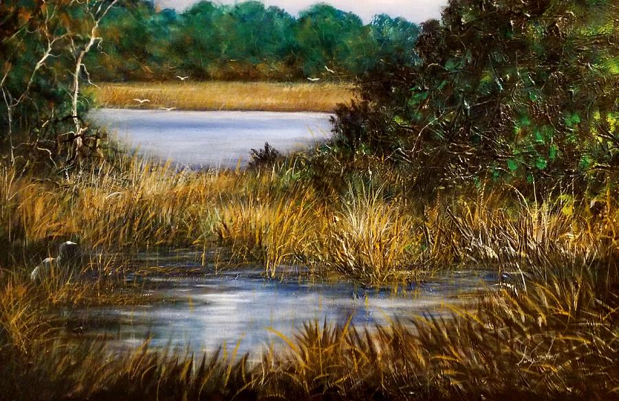 Everglades 4 Painting by Larry Palmer - Fine Art America