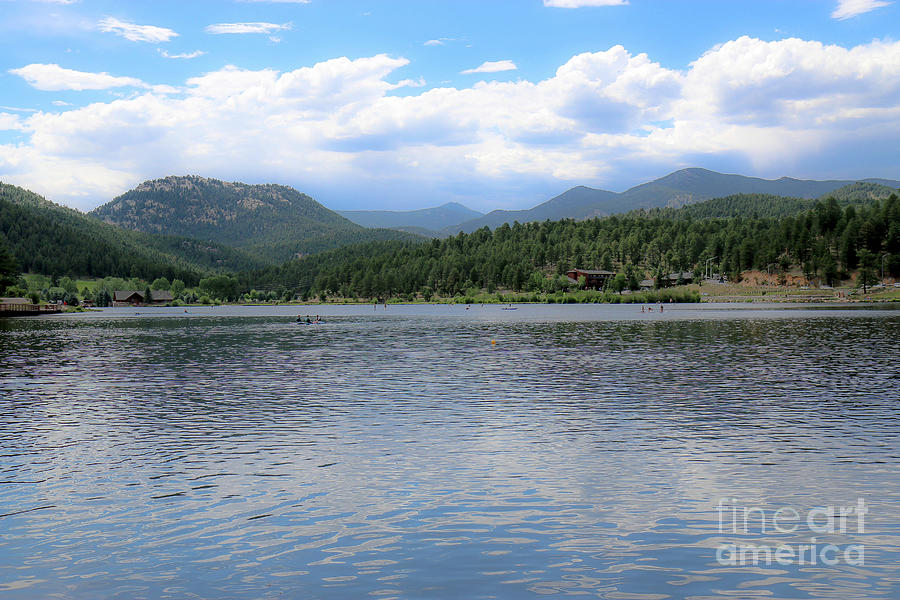 Evergreen Lake Colorado Photograph by Veronica Batterson