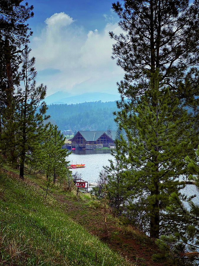 Evergreen Lake House Photograph by Dan Miller