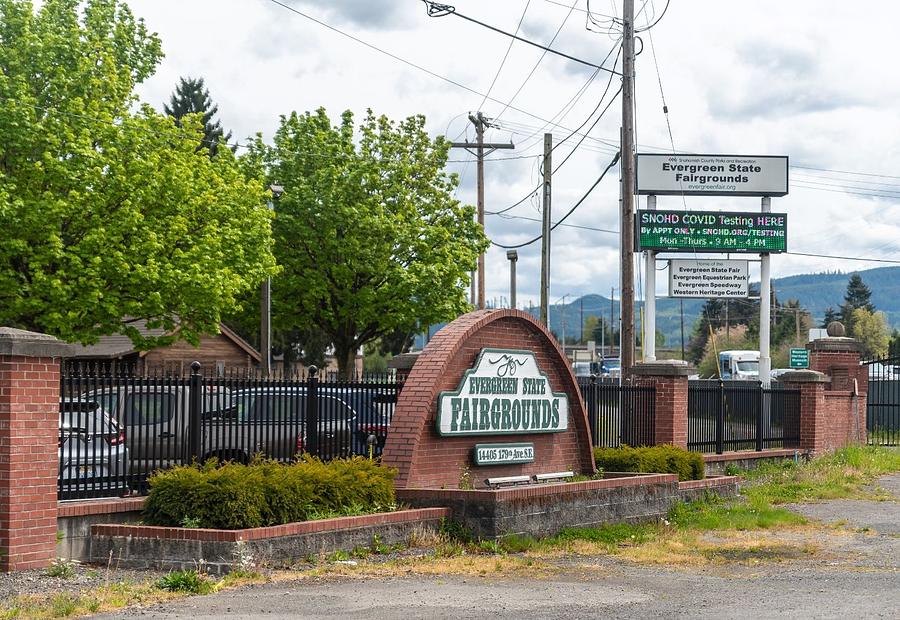 Evergreen State Fairgrounds Photograph by Tom Cochran