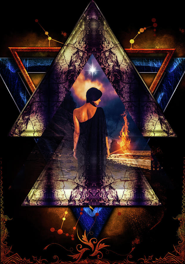 Everlasting Flame Digital Art by Michael Damiani