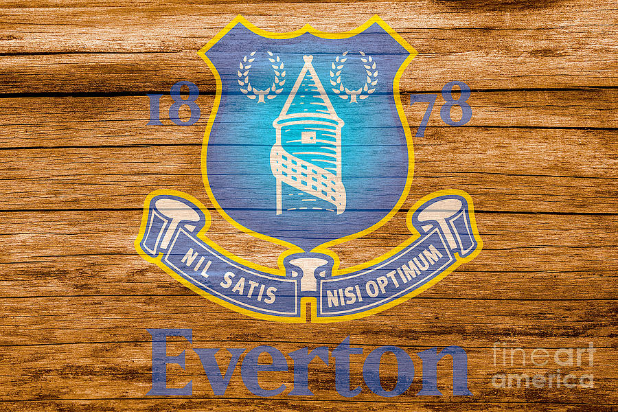 Everton FC Digital Art by Steven Parker