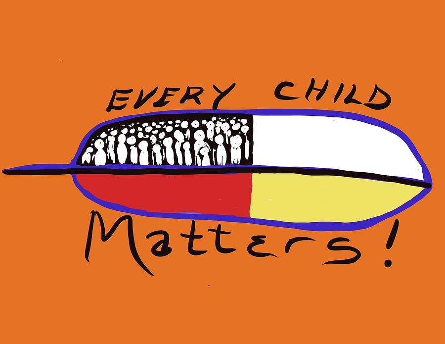 Every Child Matters Digital Art By Sherry Crawford Pixels