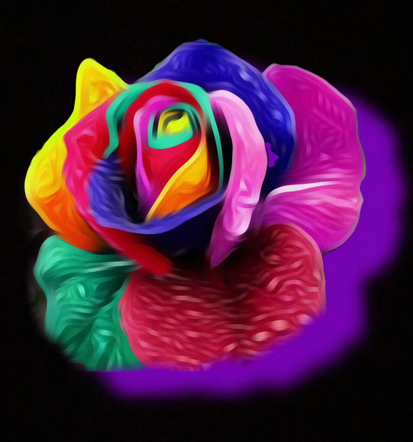 Every Color There Is Rose Digital Art by Gayle Price Thomas