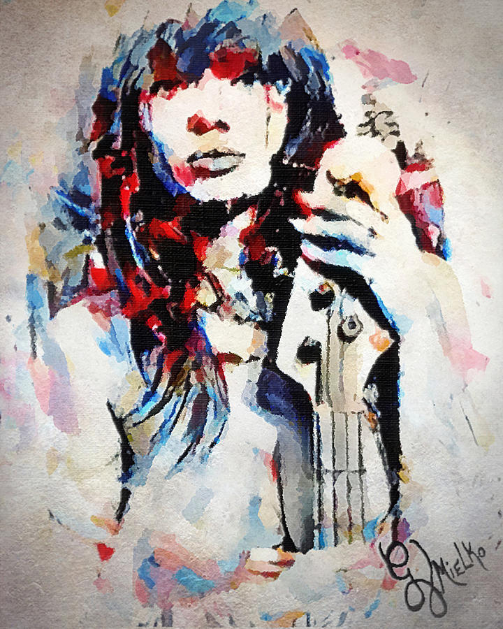 Every Rose Has its Thorn Painting by GV Mielko Every Rose Has its Thorn Painting by GV Mielko