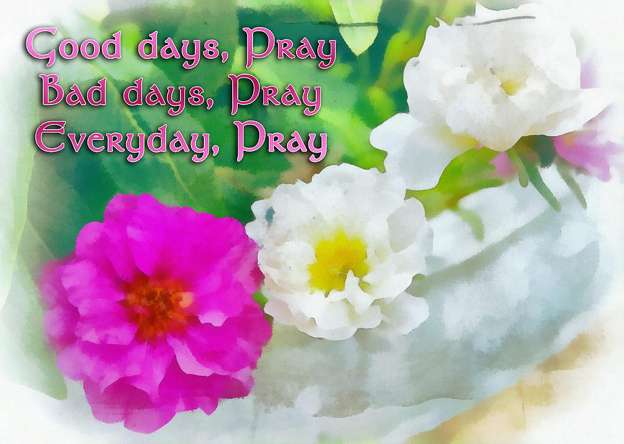 Everyday Pray Digital Art