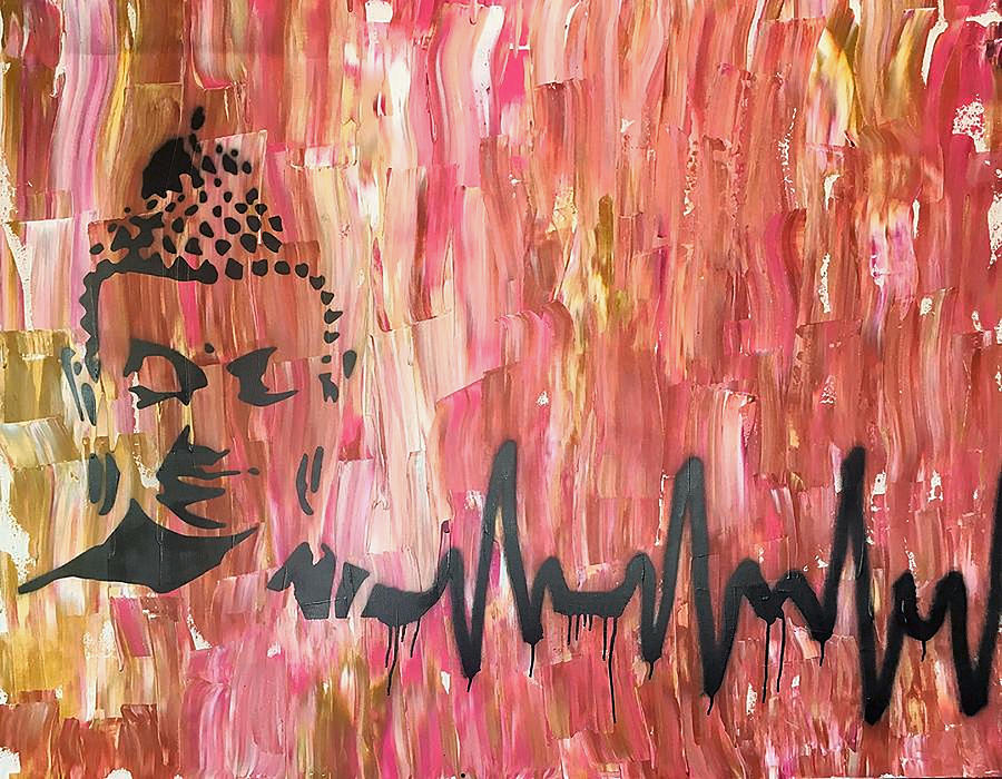 Buddha Painting - Everything is Energy by Jayime Jean