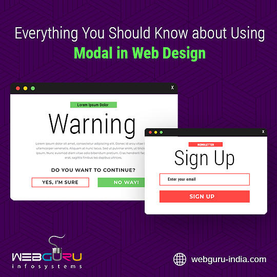 Everything You Should Know about Using Modal in Web Design Digital Art ...