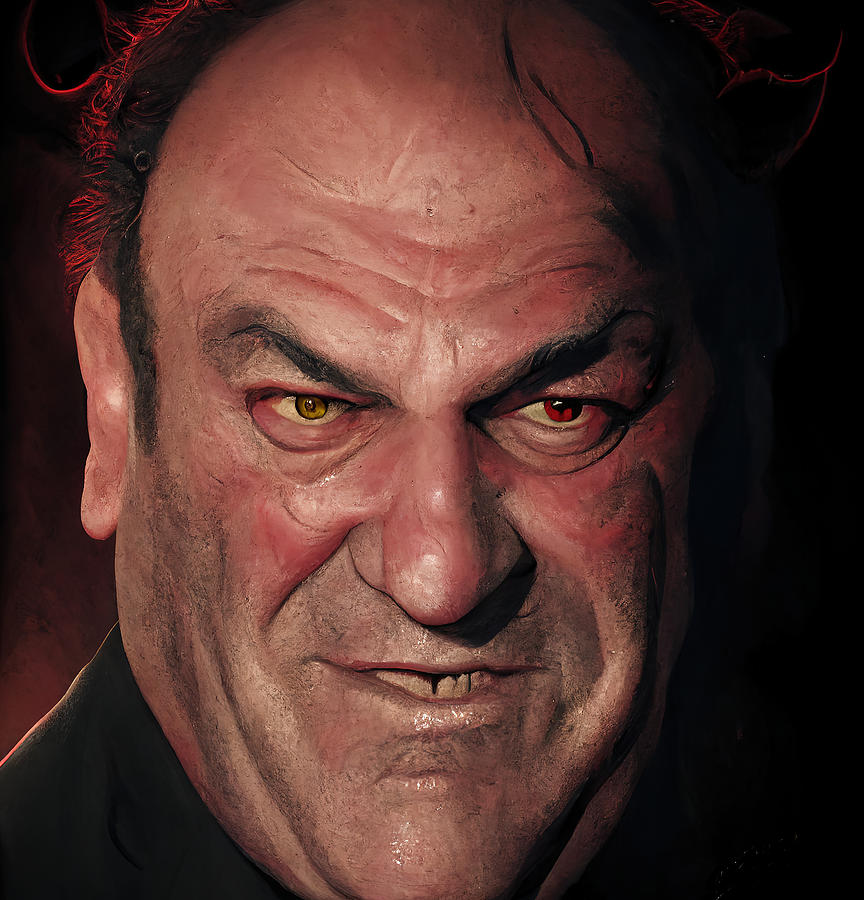 Evil Tony Soprano Digital Art by William Ernst - Fine Art America