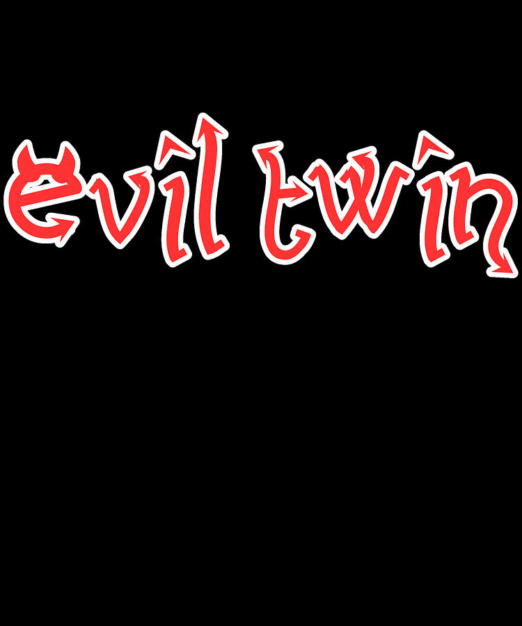 Evil Twin Easy Halloween Costume Digital Art by Flippin Sweet Gear