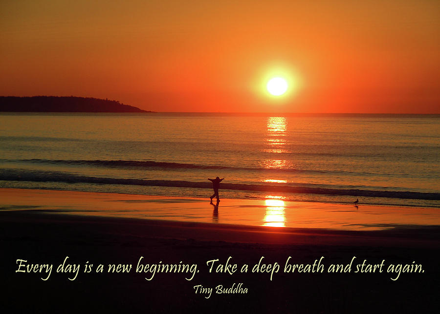 Every Day is a New Beginning Photograph by Nancy Griswold