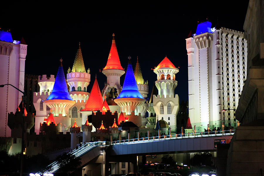 Excalibur hotel Photograph by Chris Smith
