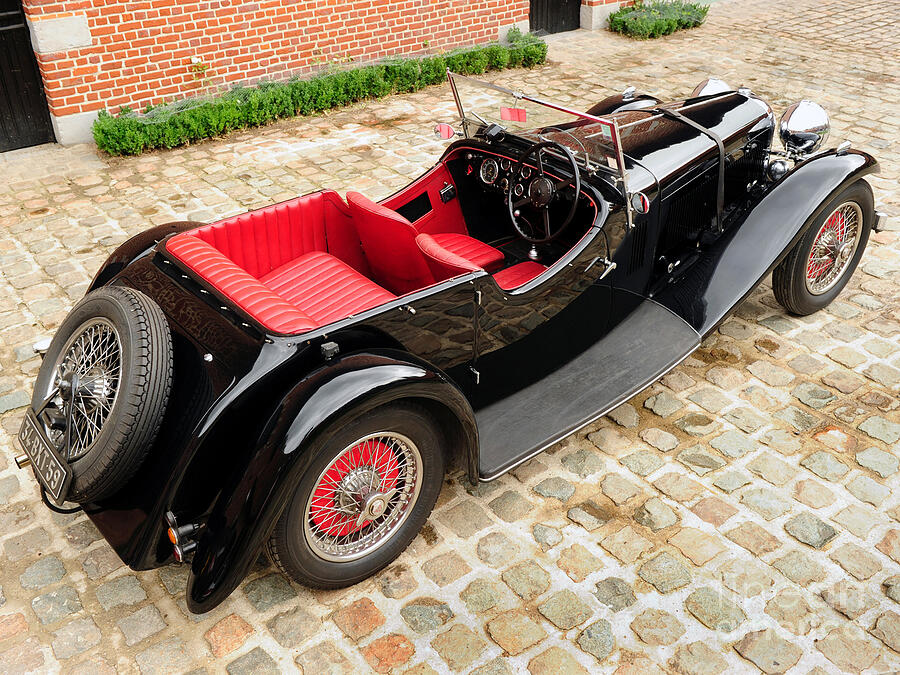 Exclusive british retro luxury sport car 1934 Alvis Speed 20 SB Tourer ...