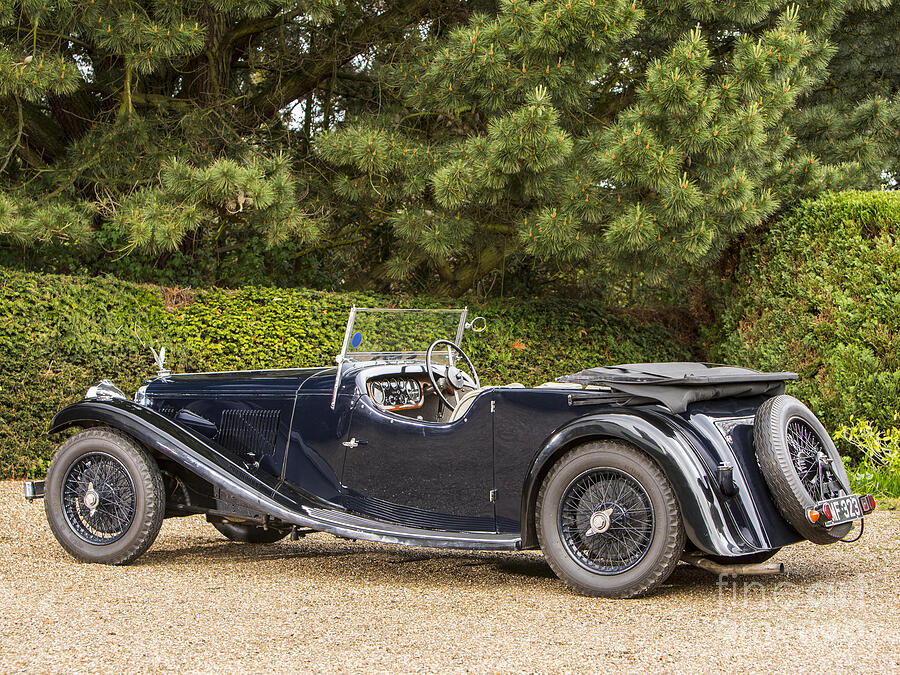 Exclusive british retro sportcar 1934 Alvis Speed 20 SB Tourer by ...