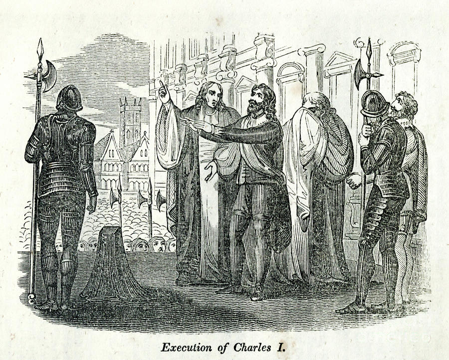 Execution of Charles I j1 Drawing by Historic illustrations Fine Art