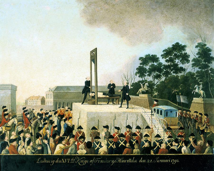 Execution of Louis XVI of France Photograph by Photos.com