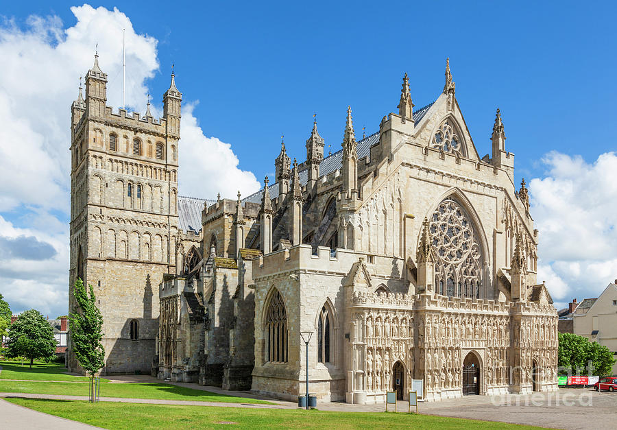 Exeter Cathedral, Devon, England Photograph by Neale And Judith Clark