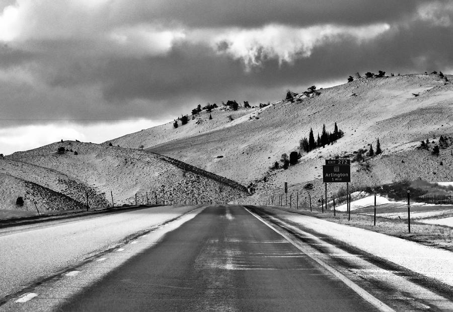- Exit 272 Arlington, Wyoming Photograph by THERESA Nye