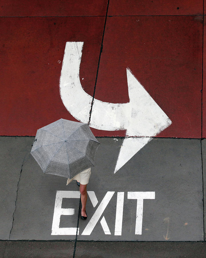 Exit Photograph by Christopher McKenzie