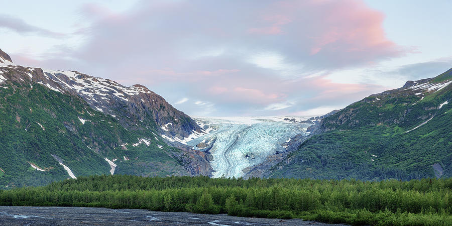 Exit Glacier - Panorama Photograph
