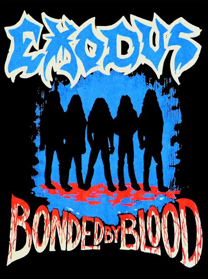 Exodus bonded by blood hot sale shirt