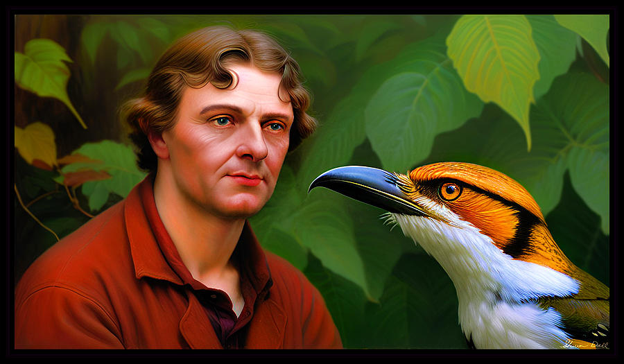 Exotic Bird Tamer Digital Art by Shawn Dall