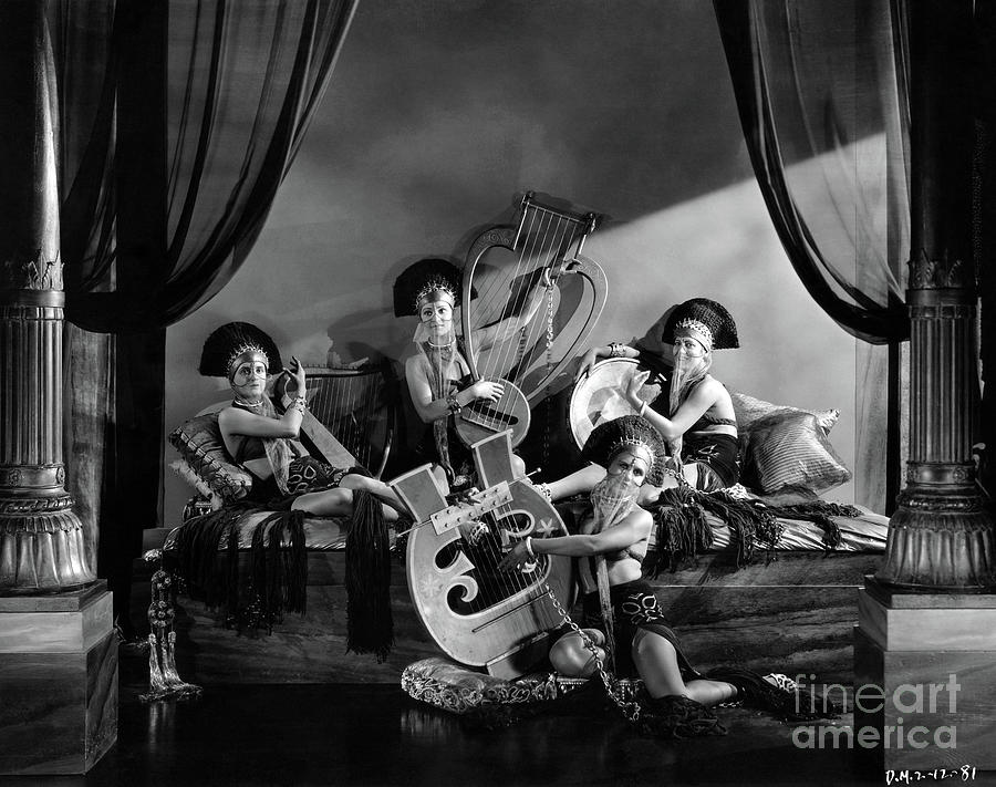 Exotic Musicians THE KING OF KINGS 1927 Photograph by Sad Hill - Bizarre Los Angeles Archive