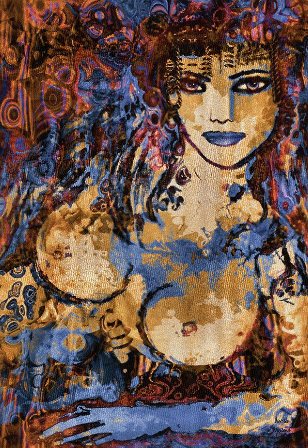 Exotic Seductress Painting by Natalie Holland