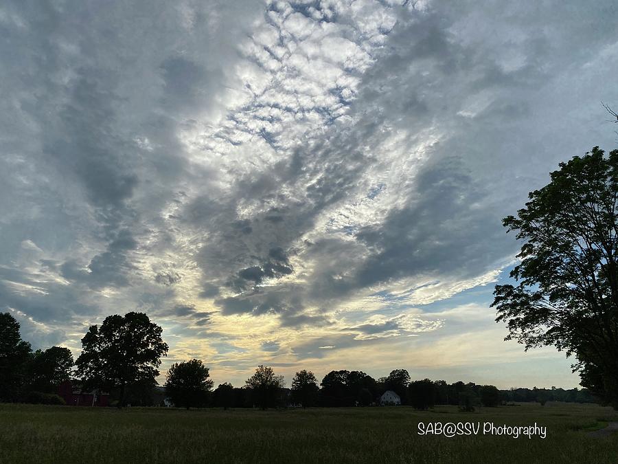 Expansive Skies Over The Lebanon Green Photograph By Susan Beauregard 