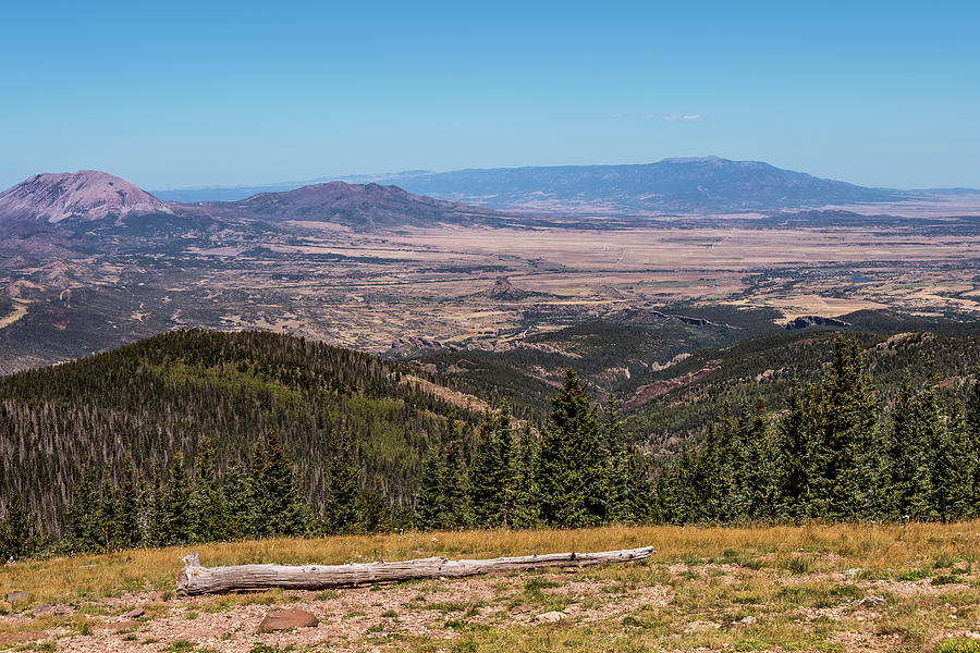 Expansive View From Vista Point Trail Cordova Pass Colorado Photograph by Debra Martz