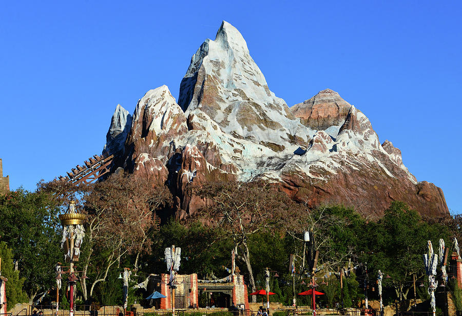 Expedition Everest landscape B Photograph by David Lee Thompson