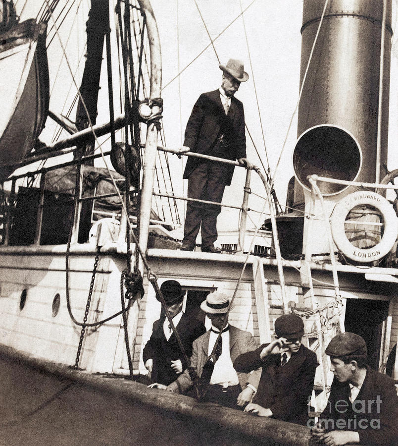 Expedition Ship Windward Photograph by Granger