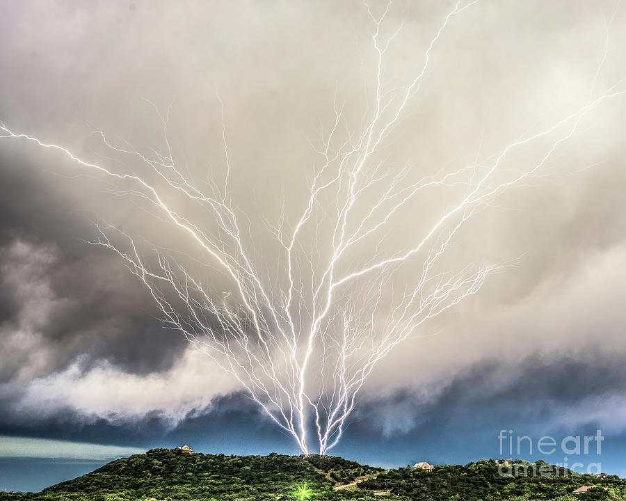 Expedition Unreal Lightning Photograph by Michael Tidwell