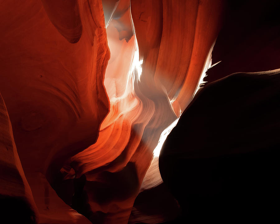 Expelling The Darkness - Antelope Canyon Arizona Photograph by Gregory Ballos