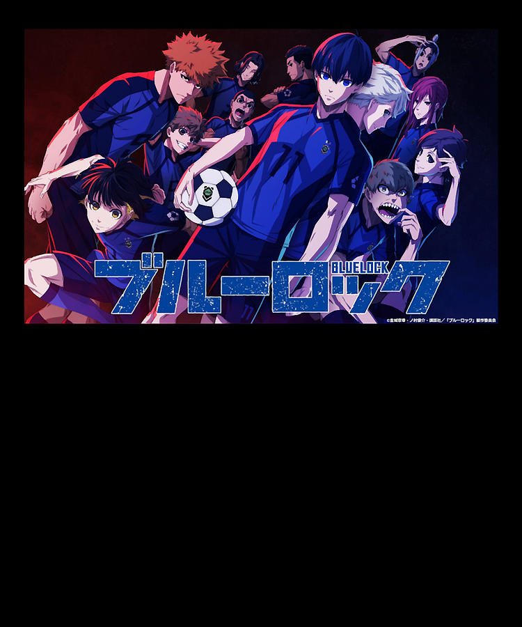 Blue Lock, Blue Lock Poster, Anime Blue Lock, Bluelock Anime