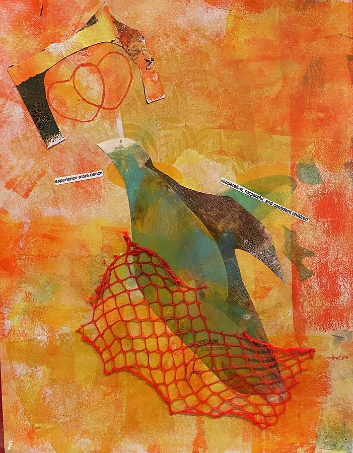 Experience More Peace Mixed Media by Anjel B Hartwell