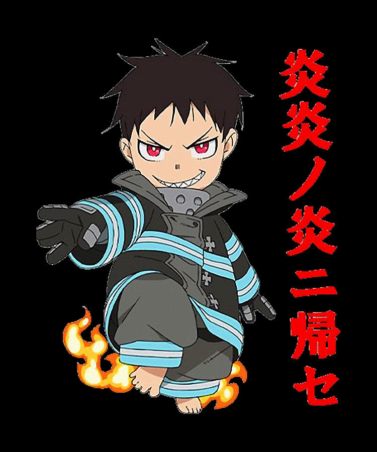 Experience Shinra Kusakabe Chibi From Fire Force Perfect Cute Gift For ...