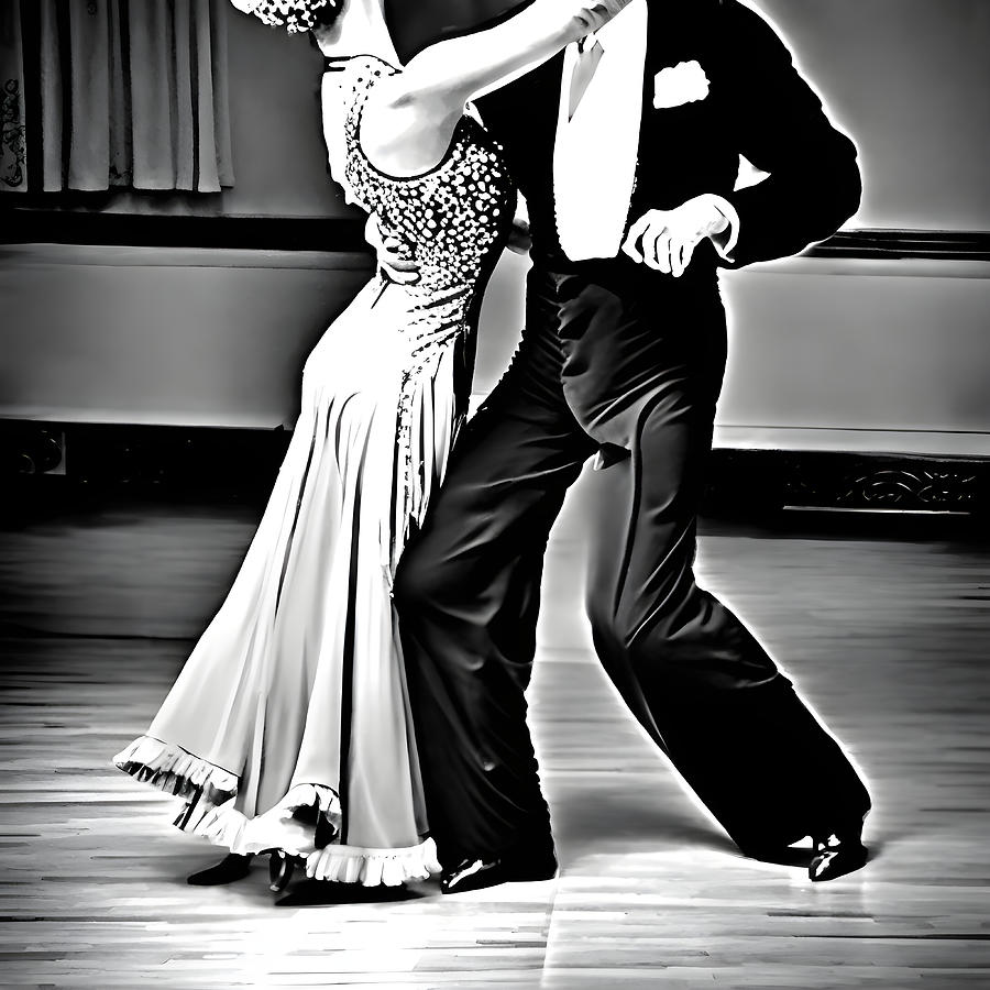 Experience the Timeless Elegance of Vintage Ballroom Dancing Digital ...