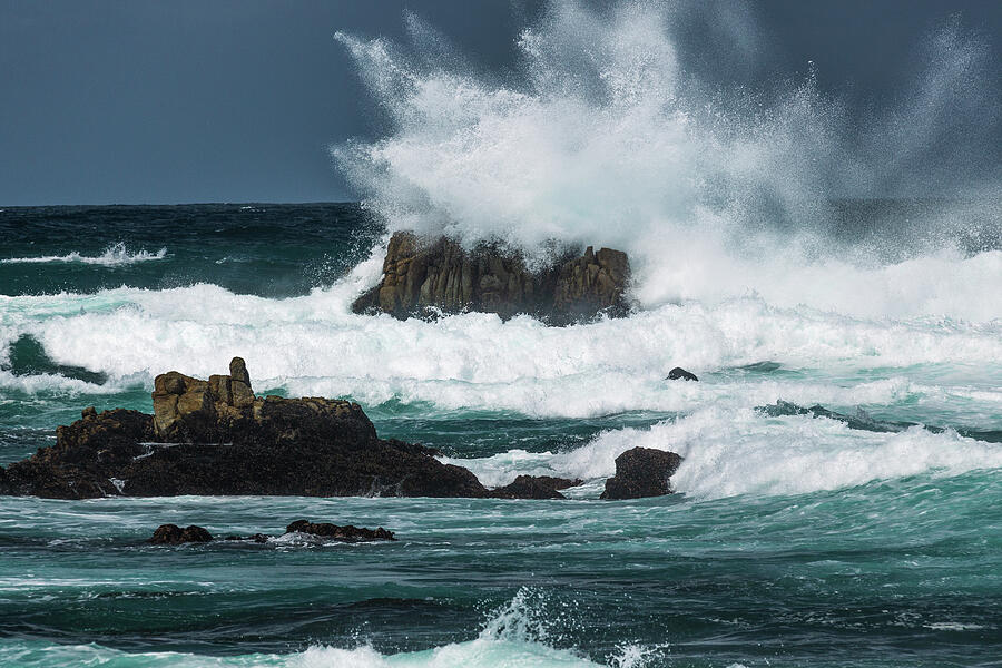 Exploding Wave Exploding Wave Photograph by Rick Strobaugh - Fine Art America