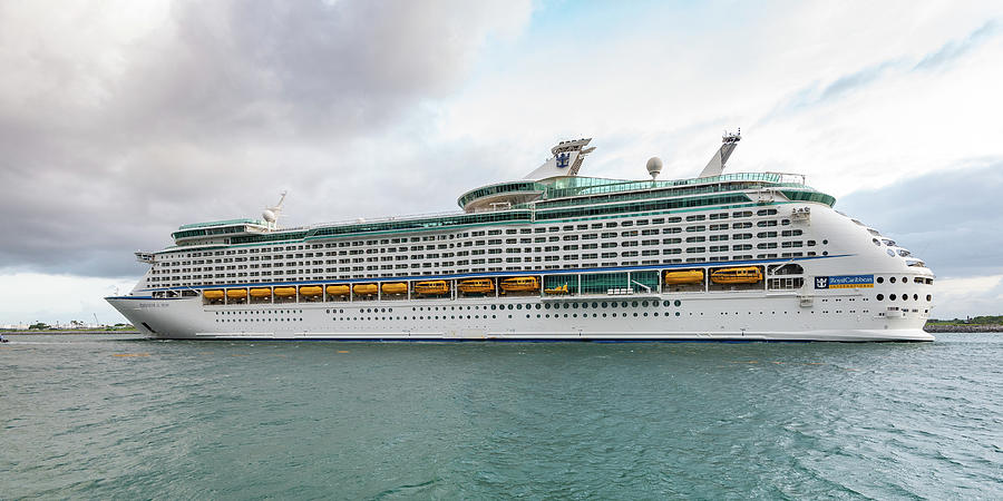 Explorer of the Seas in Port Photograph by Bradford Martin