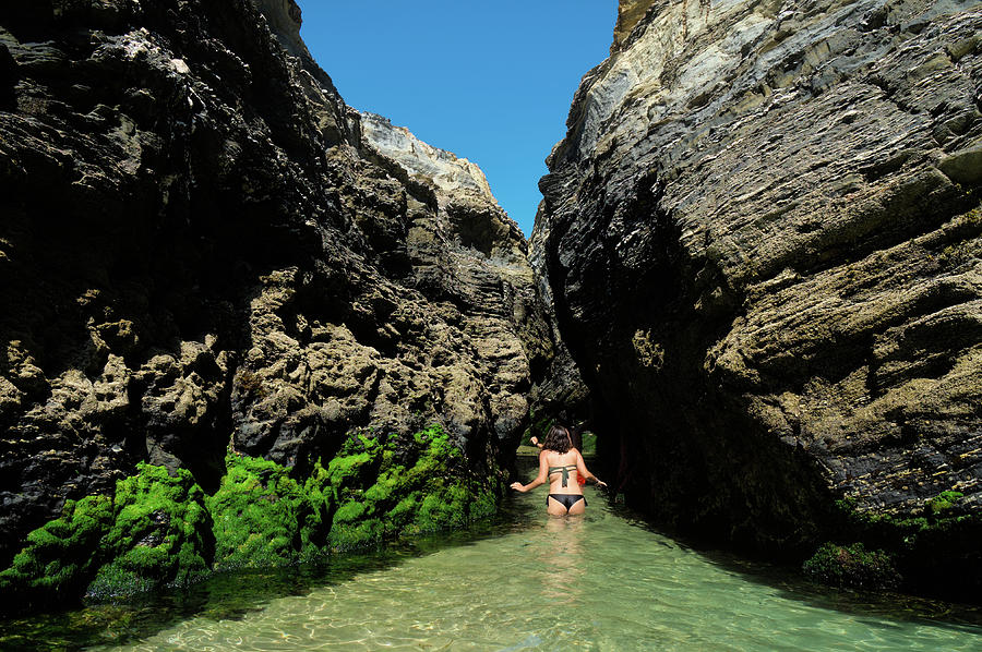 Exploring Porto Covo Caves in Costa Vicentina Photograph by Angelo DeVal