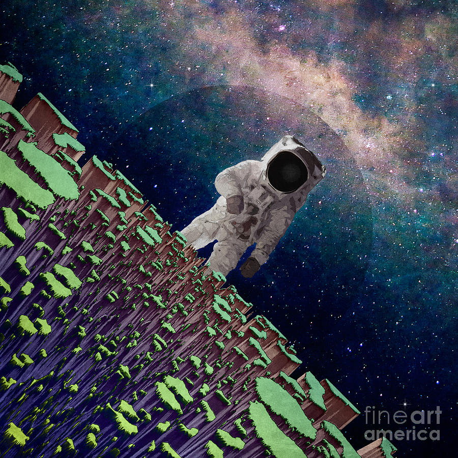 Exploring Space Digital Art by Phil Perkins