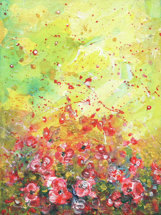Explosion Of Joy 26 Painting by Miki De Goodaboom
