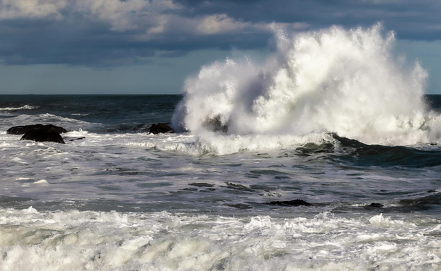 Explosion of Waves Photograph by Catherine Grassello | Fine Art America