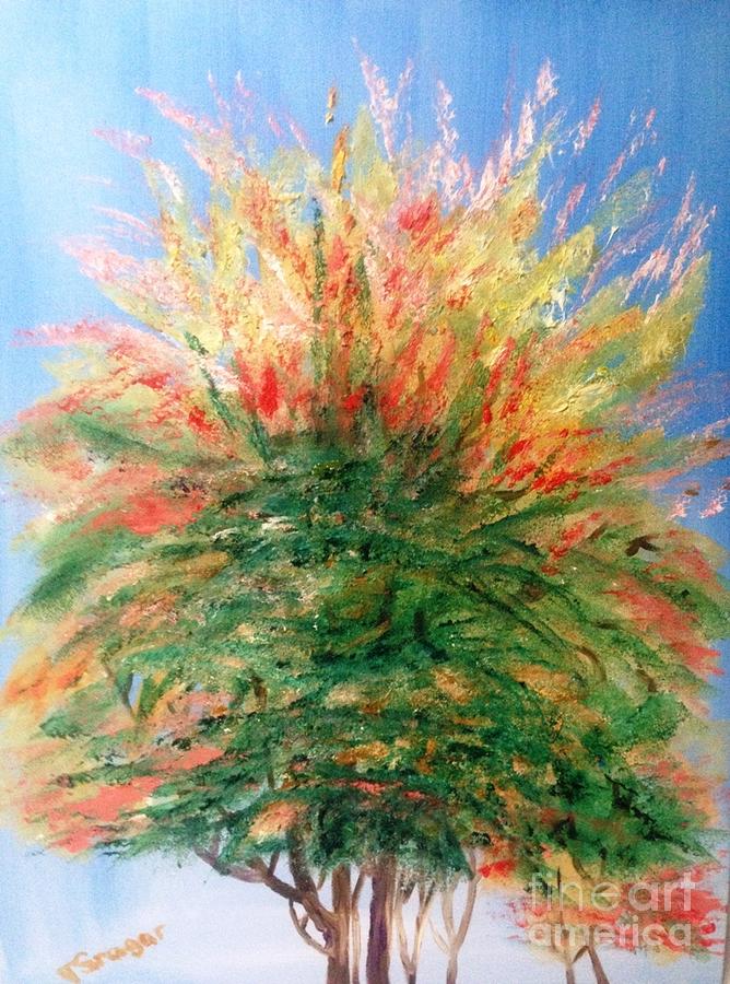 Explosion Painting by Tatiana Sragar