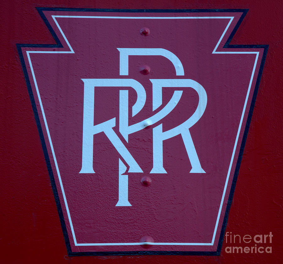 Export PA Pennsylvania Railroad Logo Photograph by Adam Jewell