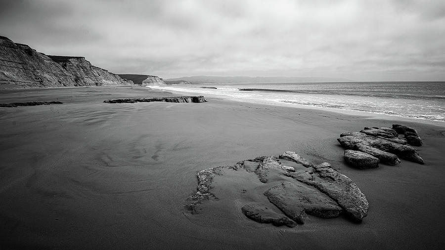 Exposed Beach Landscape Photograph by Mike Fusaro