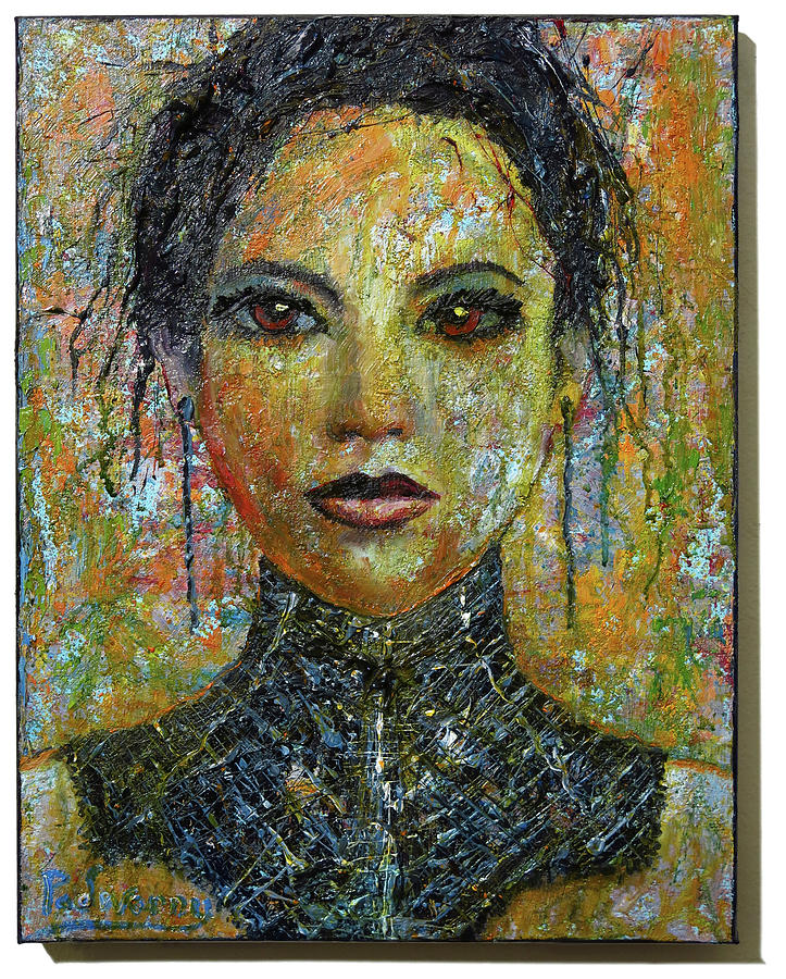 Expressionism Gallery Large Sculpture Impasto Female Face Impasto Portrait Of A Beautiful Woman